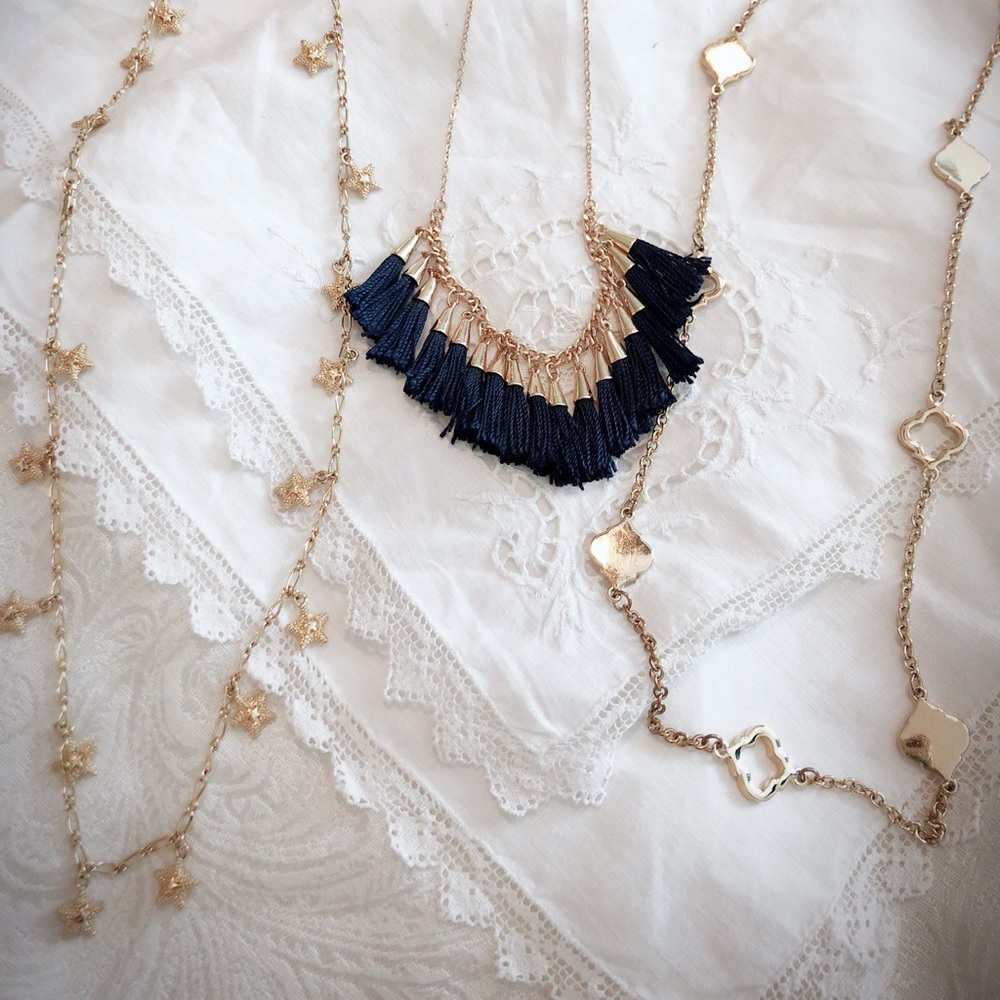 5/$75 Bundle of Gold Necklaces